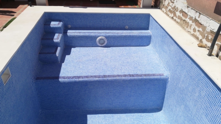 Diseño de piscina en Cáceres